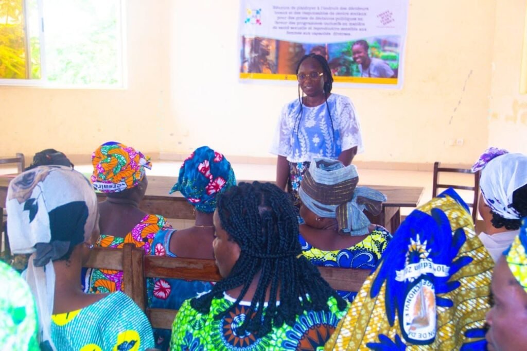 Plaidoyer à Sèmè-Podji pour une meilleure prise en compte des droits des femmes vivant avec un handicap 485403055 1152143030289972 1316160708776081624 n